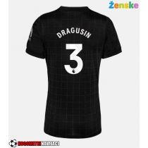 Ženske Nogometnih dresov Tottenham Hotspur Radu Dragusin #3 Gostujoči 2025-26 Kratki rokavi